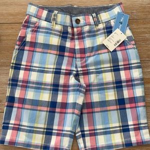 NWT Gymboree Boys plaid shorts